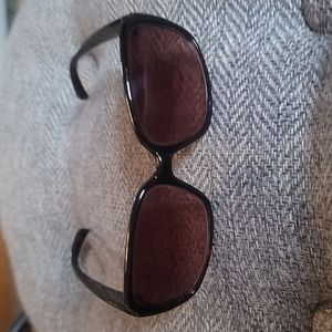 Women's Like New Calvin Klein Sunglasses Brown with Gold Details